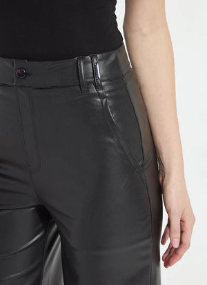 Ada vegan leather trouser-Lysse 3977