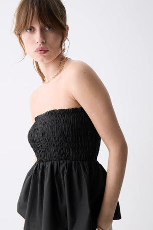 Palmeira Top in Black - Deluc