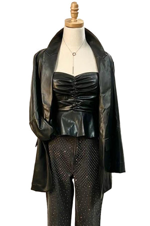 Lysse - Pleather Blazer