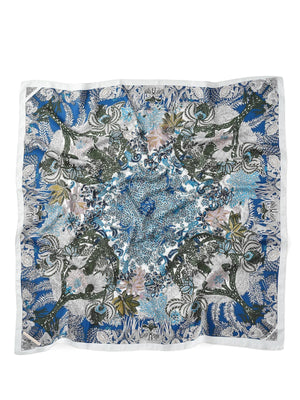Botanical Floral Square Scarf