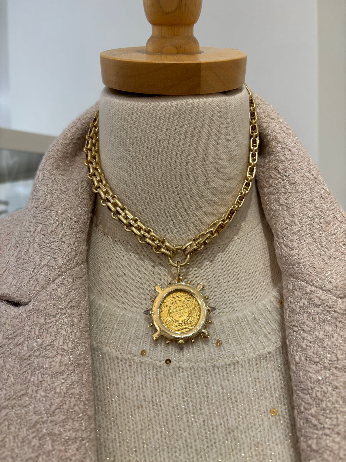 BMR Coin Necklace CB597-N