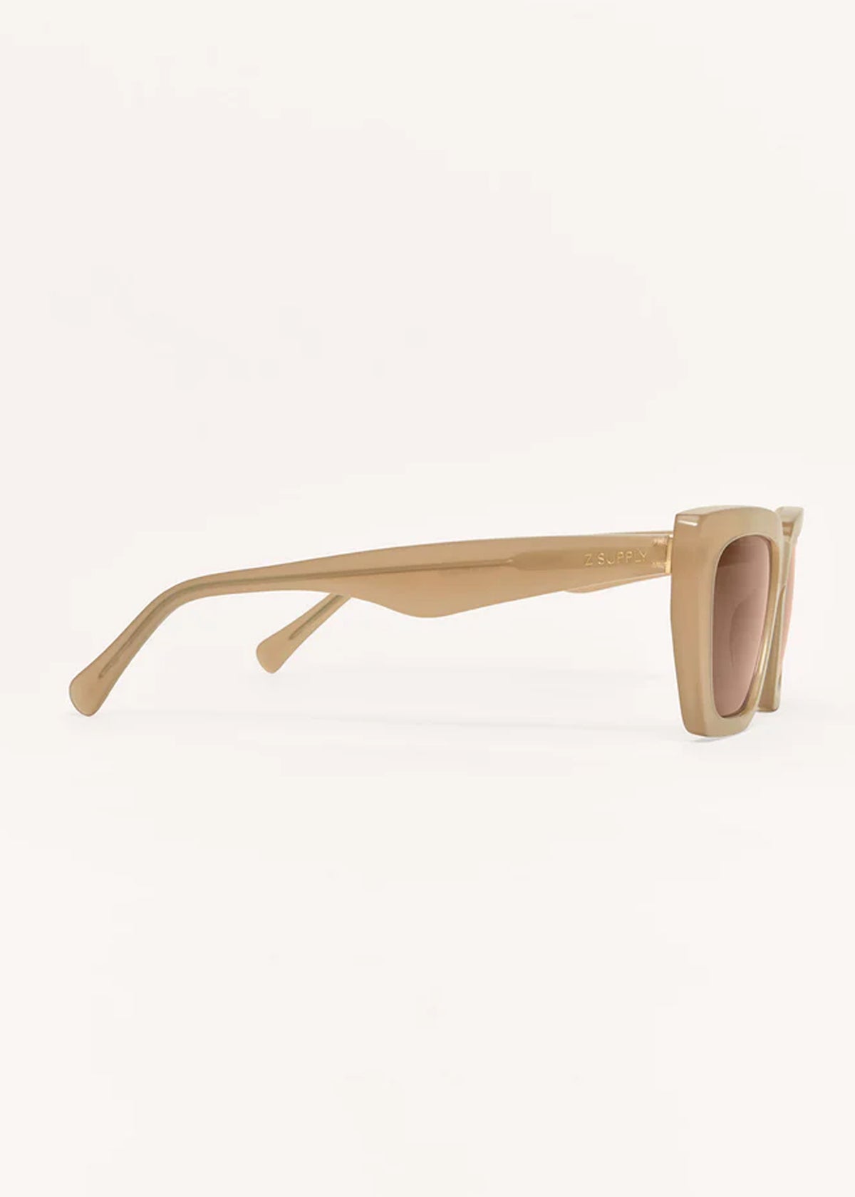 Feel Good Polarized Sunglasses in Taupe - Z Supply