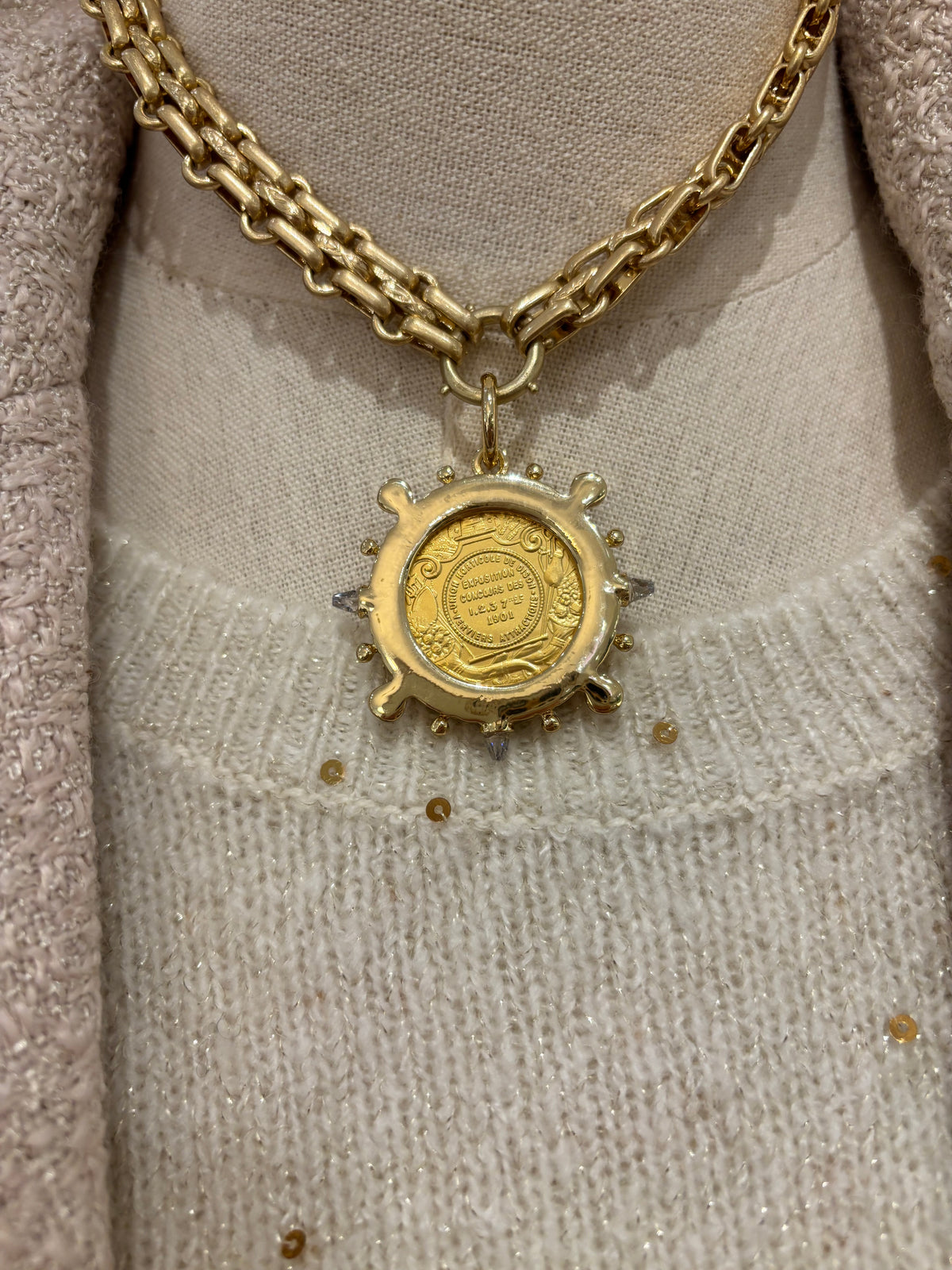 BMR Coin Necklace CB597-N