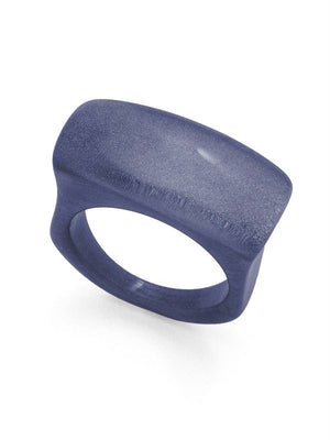 Glistening Sq Pebble Ring-Zenzii R733