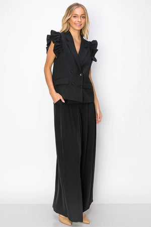 Wessa Pant in Black - JOH