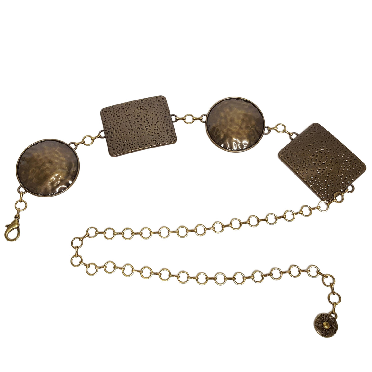 Medallion Chain Belt-Axesoria West
