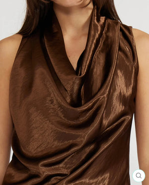 Dorothy Satin top-Lucy Pari T4530