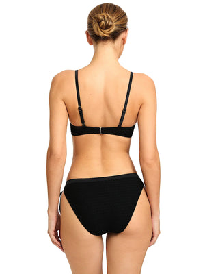 Charlotte Tie Side Bottom in Black - Robin Piccone