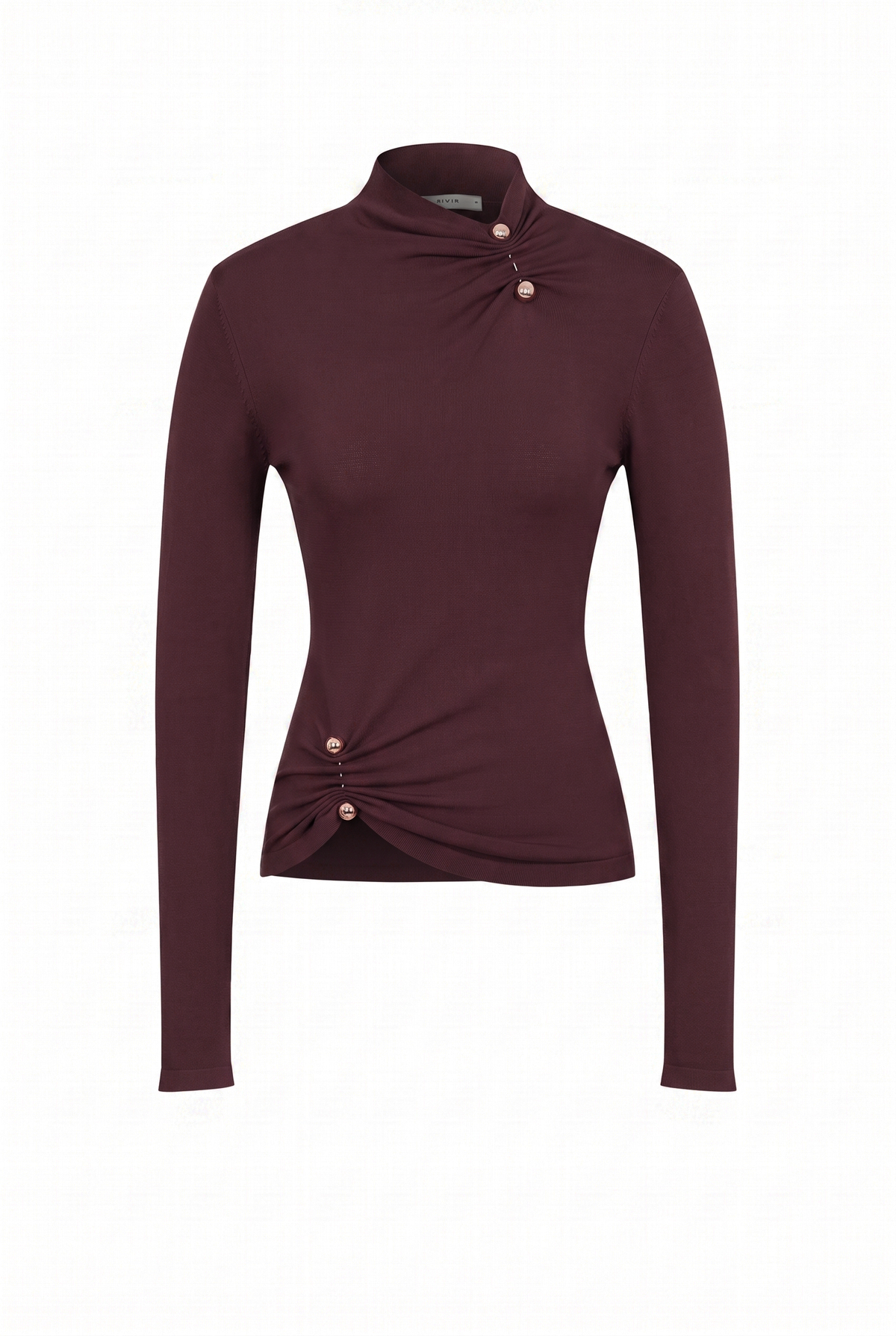 Asymmetric Gold Trim Top-RIVIR -Tl201