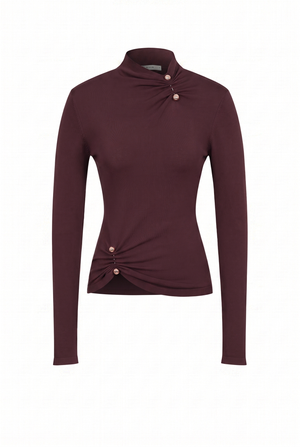 Asymmetric Gold Trim Top-RIVIR -Tl201