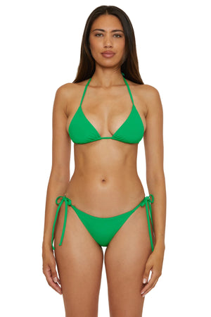Color Code Triangle Top in Emerald - Becca
