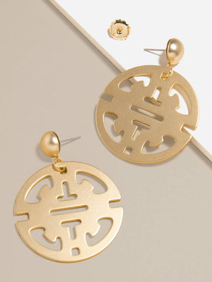 Traveling Pendant Drop Earring-zenzii e2457