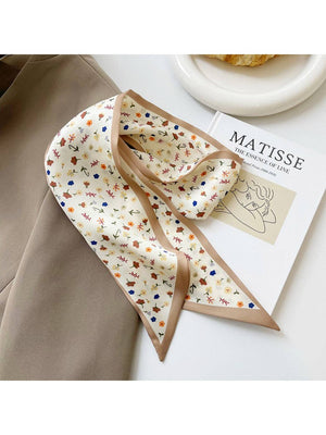 Modern Pattern Mix Skinny Scarf