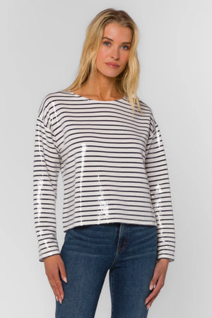 Biata Sequin Top - Velvet Heart