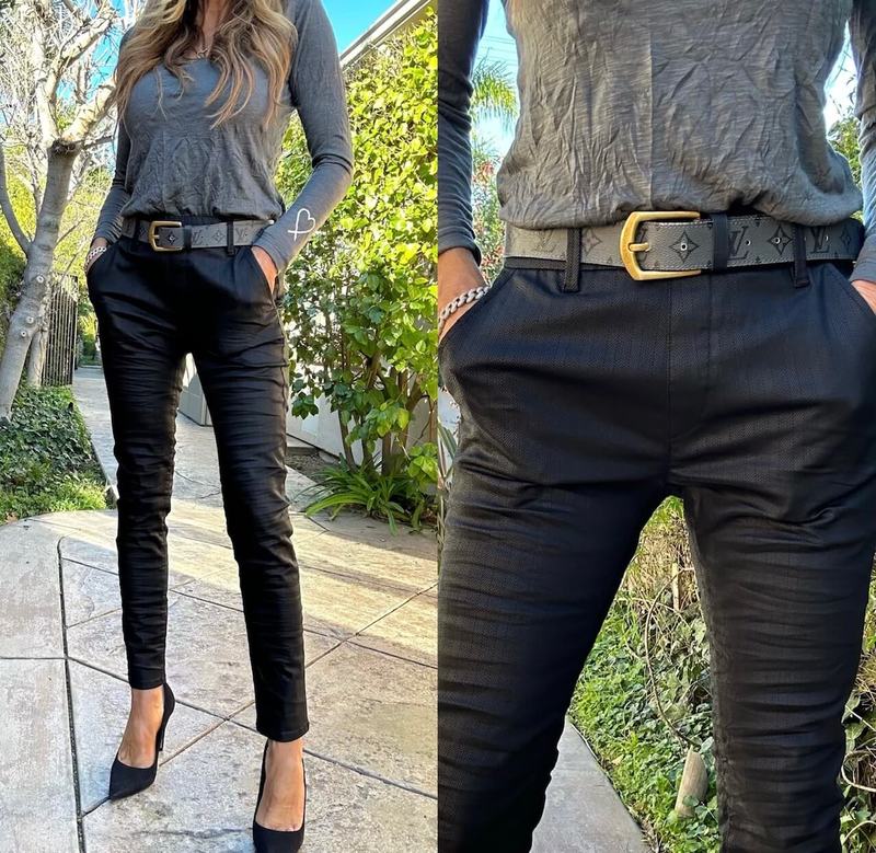 Dafna Vegan Leather Pant - Bevy Flog