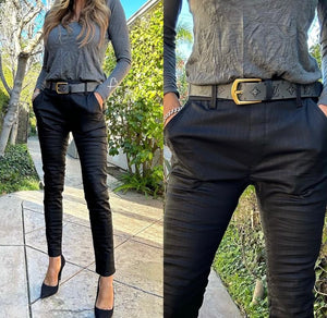 Dafna Vegan Leather Pant - Bevy Flog