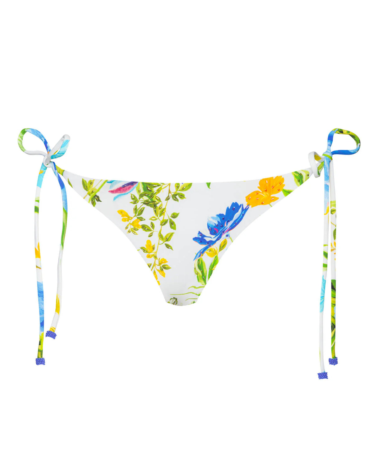 Bluebell Embroidered Tie Side Full Bottom - PQ Swim