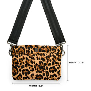 Bum Bag 2.0 in Leopard Suede - Think Royln