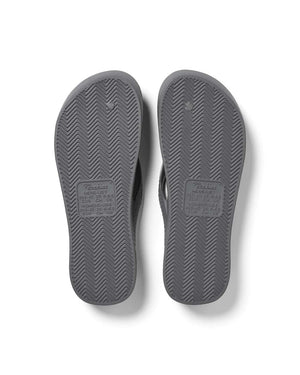 Archies Charcoal High Arch Flip Flop