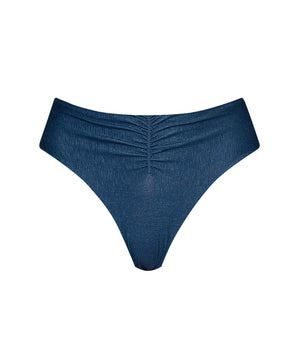 Cosmic Harlow High Waist Bottom in Navy - PQ Swim