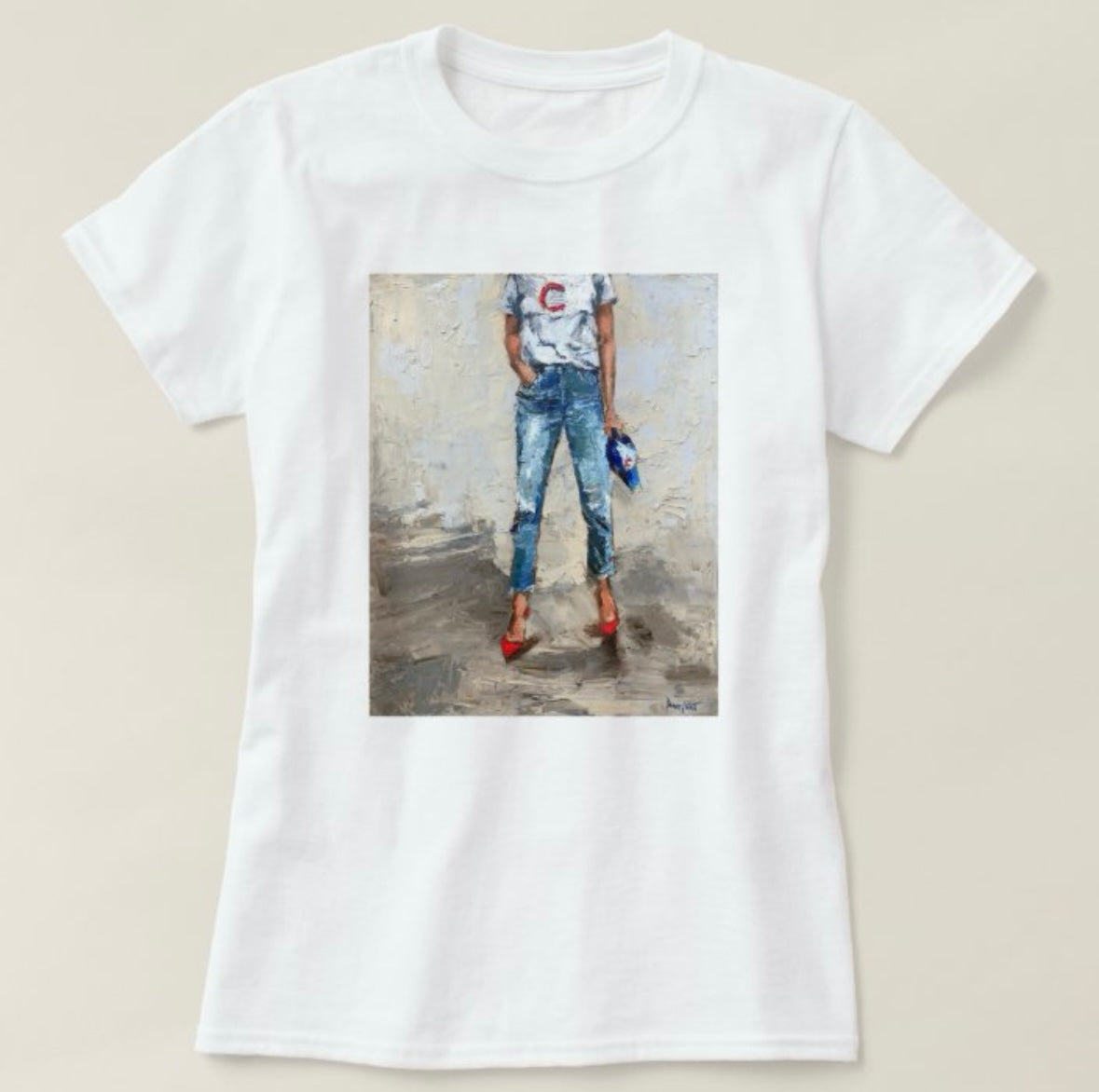 Donna j. West Cub’s Girl t-shirt
