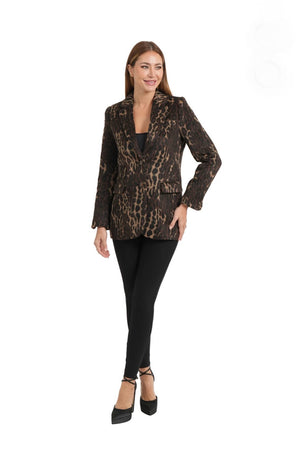 Kate Leopard blazer-Love Token LT100-239