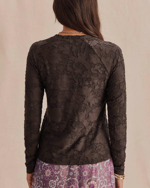 Cecelia Floral L/S tee-Splendid RF3w510SE