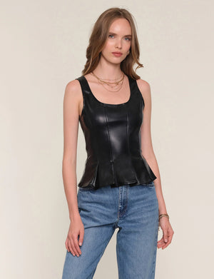 Larosey Top in Black - Heartloom