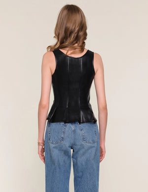 Larosey Top in Black - Heartloom