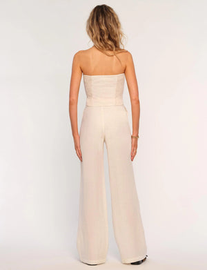 Odessa Pant in Ivory - Heartloom