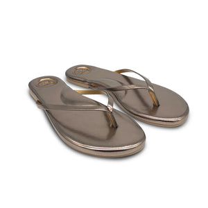 Solei Sea Indie metallic pewter sandal