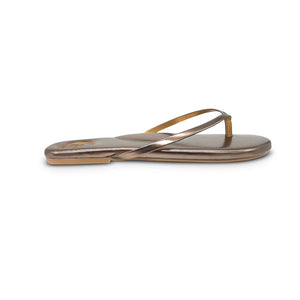 Solei Sea Indie metallic pewter sandal