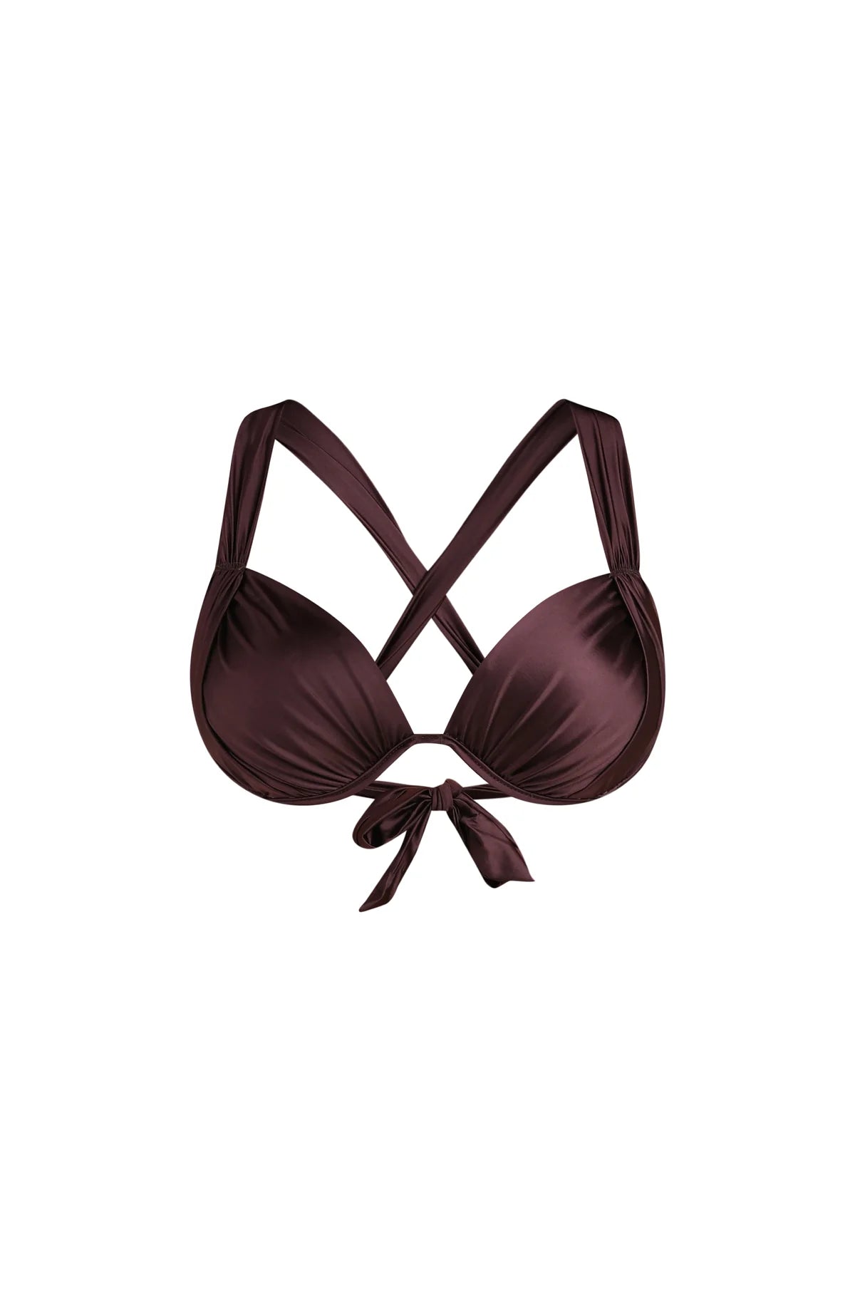 earth goddess draped UW bra truffle-LaBlanca LB5RR75