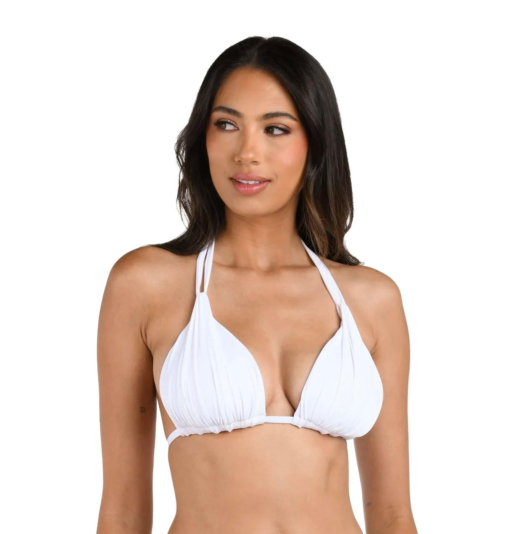 ig halter bra ivory-La Blanca LB01G80