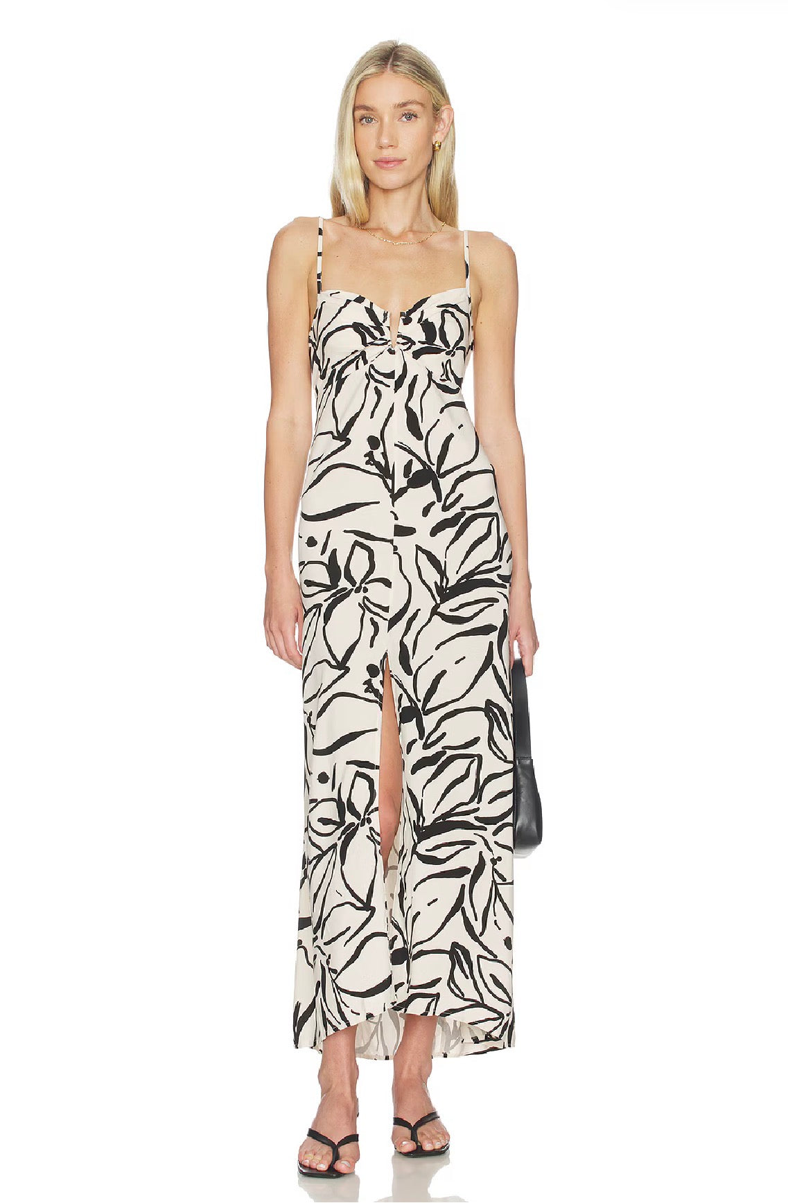 Chara maxi dress heavy petal-Lspace APDR0079