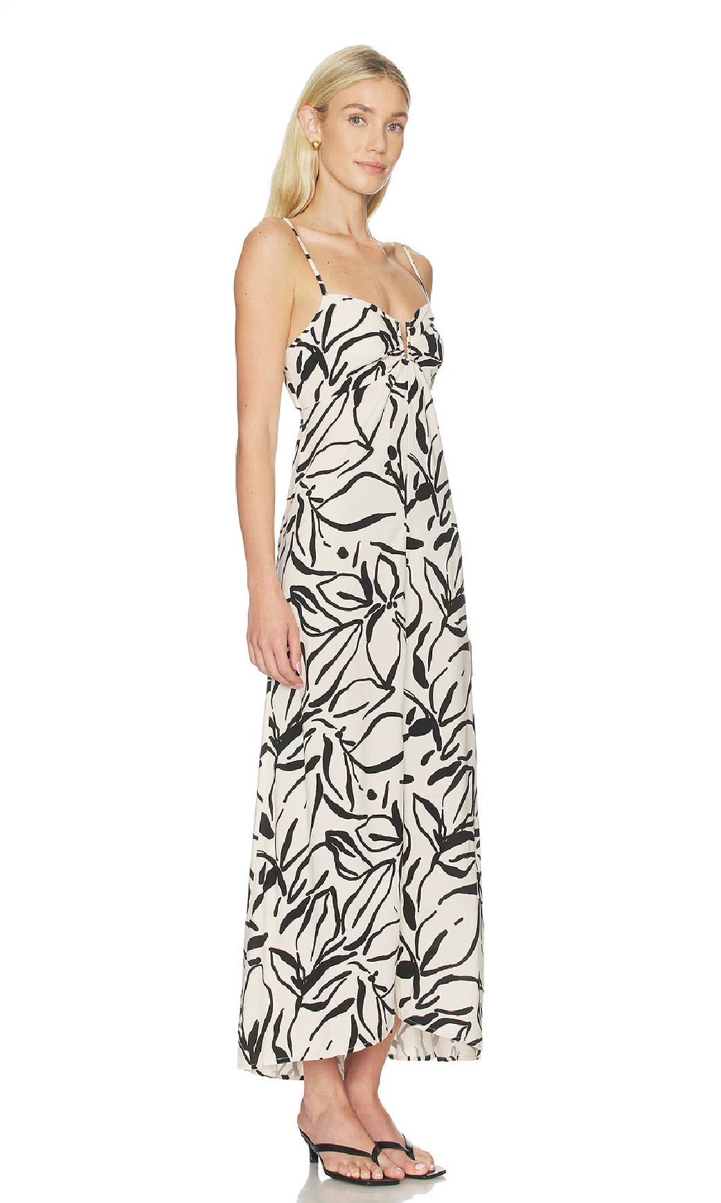 Chara maxi dress heavy petal-Lspace APDR0079
