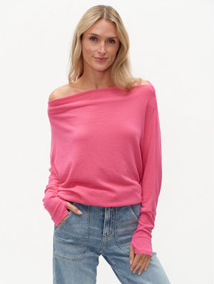 The anywhere top carnation pink-Six Fifty SF0396