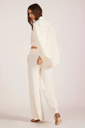 Button front L/S shirt-Bobi 51G-77225