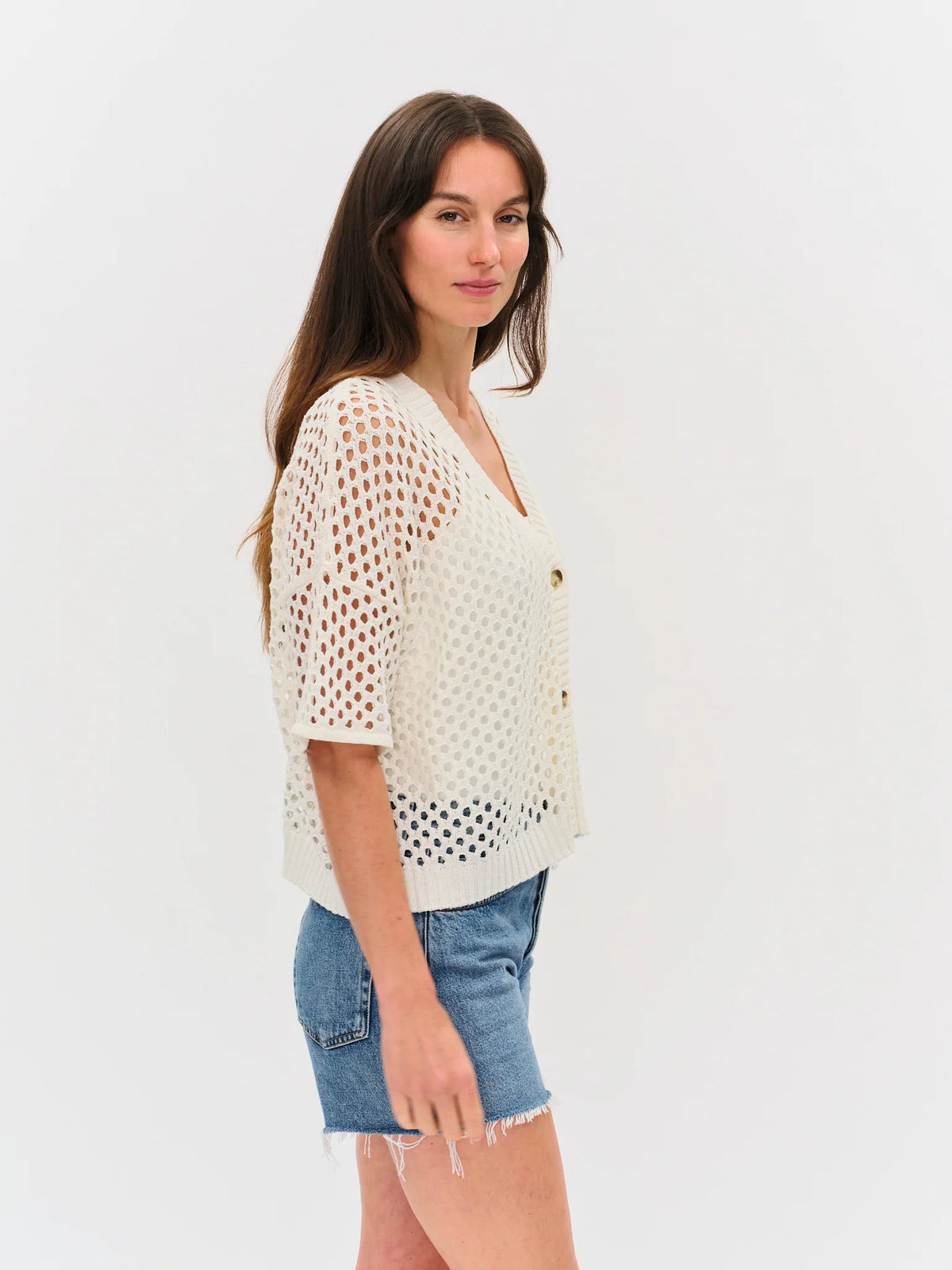 Dune Crochet cardi-Six Fifty Sf4515