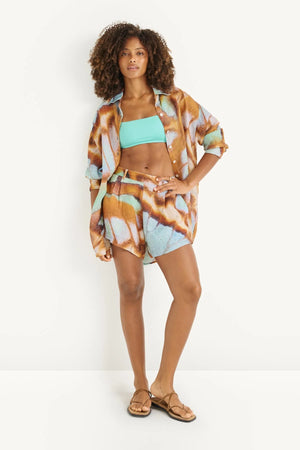 Playa boyfriend shirt malachite butterfly-Vitamin A 6307405