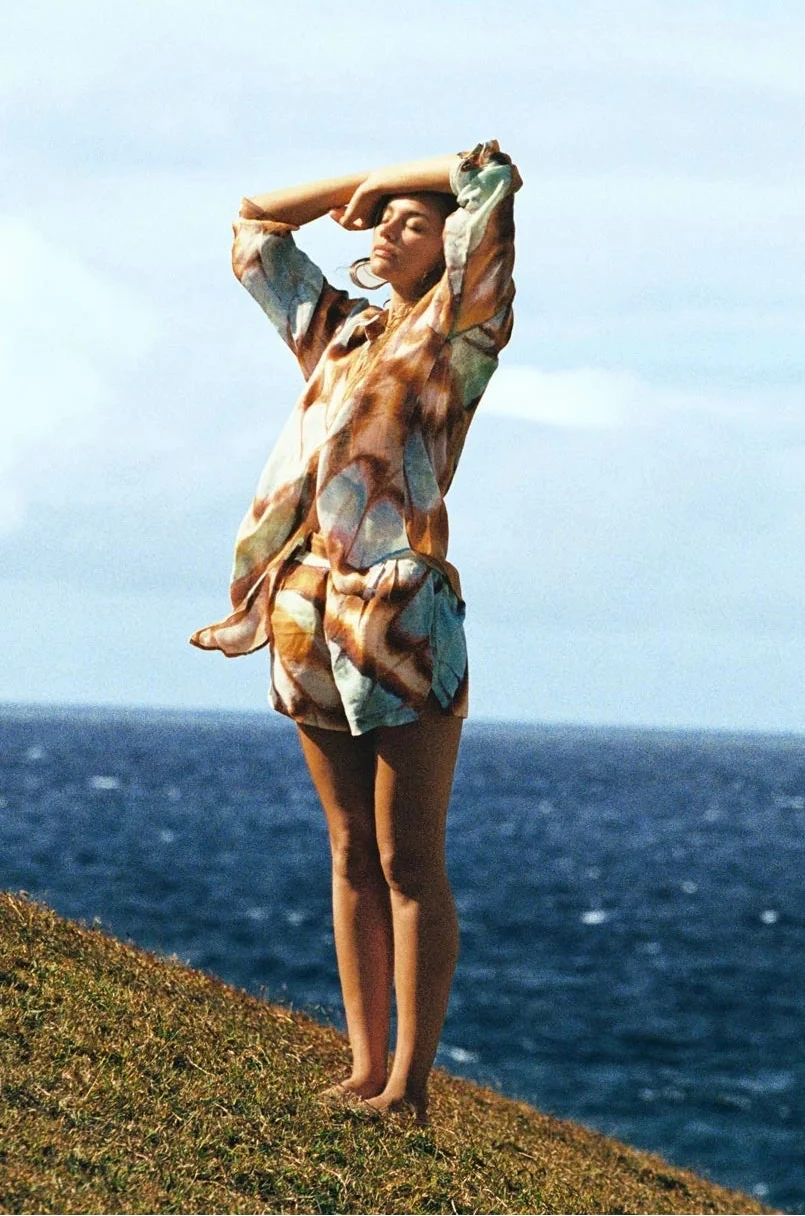 Playa boyfriend shirt malachite butterfly-Vitamin A 6307405