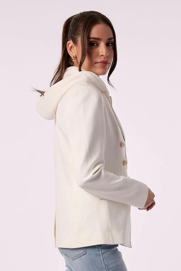 Helen dble breated hoodie blazer-Blue Revival 4731BRS6