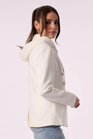 Helen dble breated hoodie blazer-Blue Revival 4731BRS6