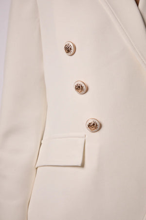 Helen dble breated hoodie blazer-Blue Revival 4731BRS6