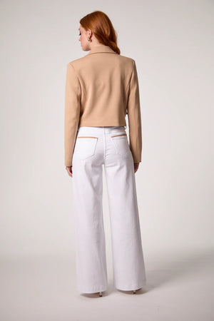 Chloe cropped hooded blazer-Blue Revival 4861BRS6