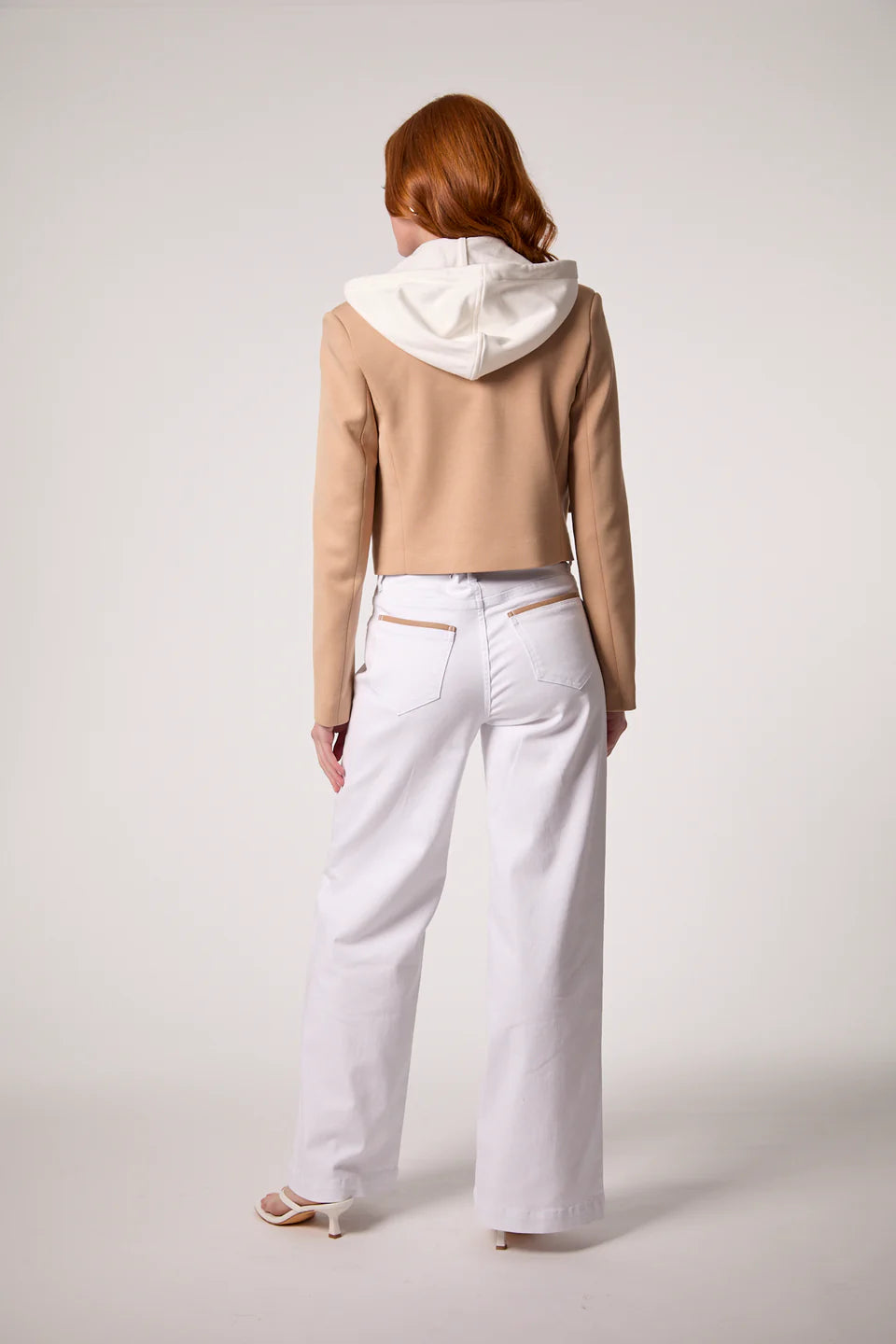 Chloe cropped hooded blazer-Blue Revival 4861BRS6