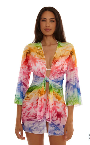 Fiji tie front tunic-Becca 1838671