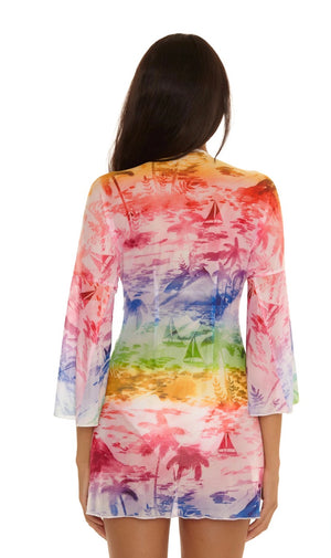 Fiji tie front tunic-Becca 1838671