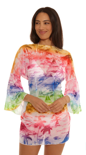 Fiji tie front tunic-Becca 1838671