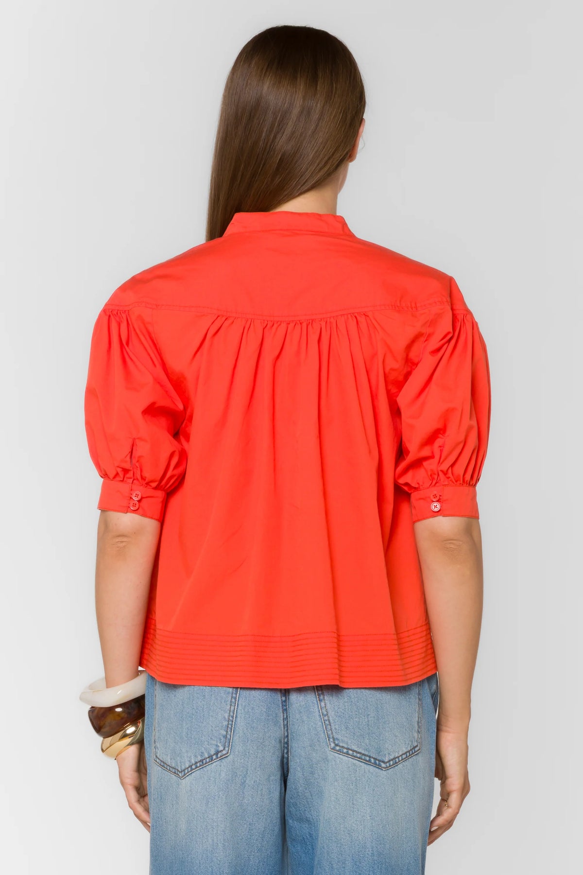 Dory puff slv shirt-Velvet Heart CHU-24629